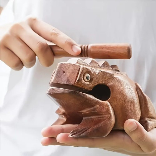 Wooden frog percussion - wooden,