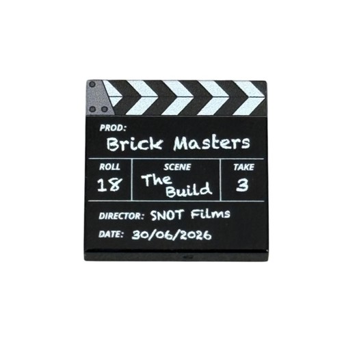 Movie clapperboard custom - movie,
