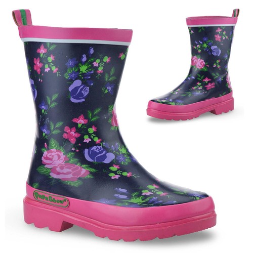 Girls kids waterproof wellies - kids,