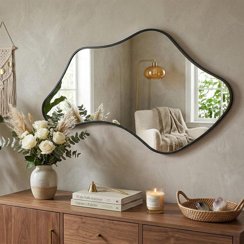 Modern asymmetrical frameless - modern,