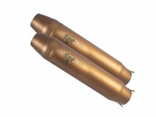 Motorrad Guzzi Nevada 350 91-01 GPR Deeptone Bronze Cafe Racer Double silencer