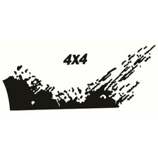 DIY Off Road Mud Splash Vinyl
