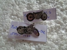Job lot of 2 motorcycles Sarolea 23 s Benelli 250 4TNR metal  lapel pins
