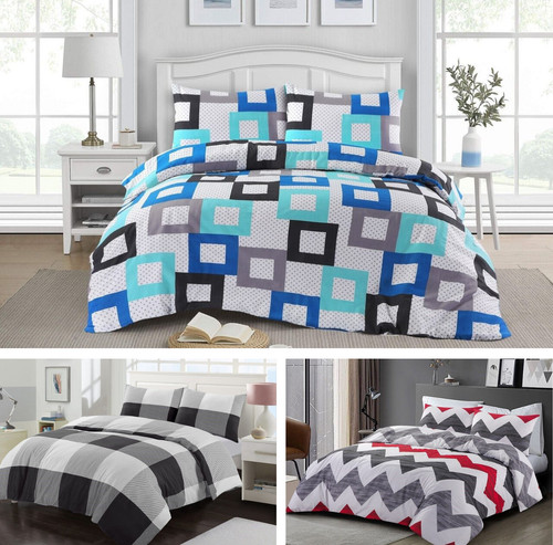 Printed duvet cover with - printed,