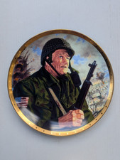 Royal Doulton "John Wayne, Salute To The Soldier" Plate - Franklin Mint