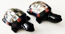 Vintage Black Onyx Turtle