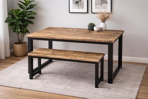 Dining table 150cm bench - table,
