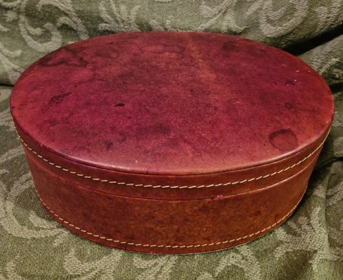 Vintage italian maroon - vintage, leather
