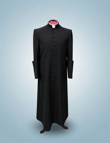 Cassock black with - cassock,