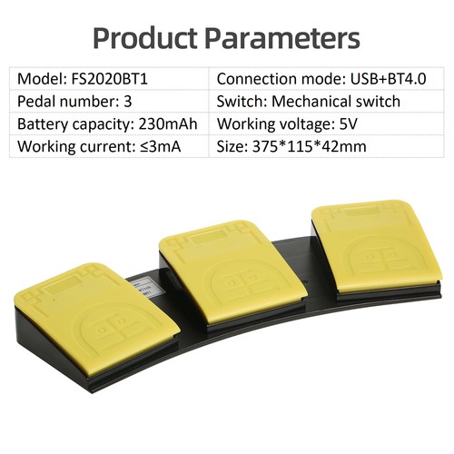 Fs2020bt1 usb bluetooth foot - usb/bluetooth,
