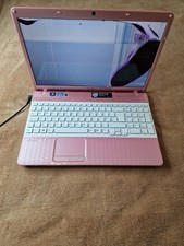 Pink Sony Vaio VPCEH PCG-71911M 15.6" Laptop i3 4gb Ram Damaged Screen Read Desc