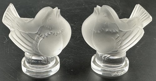 Vintage lalique frosted - 2x,