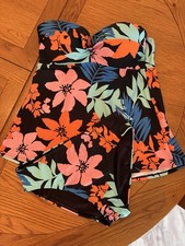 Very Tankini Set 36B Bottoms Medium