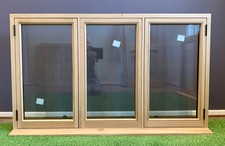 Hardwood Timber Window Oak Triple Casement Flat Pack Self Assembly Unassembled