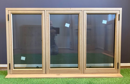 Hardwood timber window oak - hardwood,