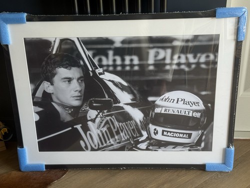 Ayrton senna print - senna, gp