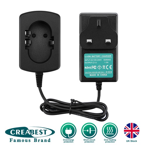 18v ion battery - charger, for