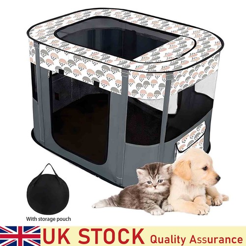 Foldable cat playpen - cat,