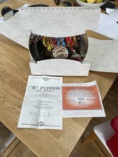 Rare Beatles Commemorative Plate  "Sgt. Pepper The 25th Anniversary"