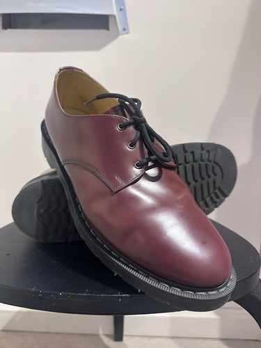 Solovair oxblood shine - oxblood, hi-shine