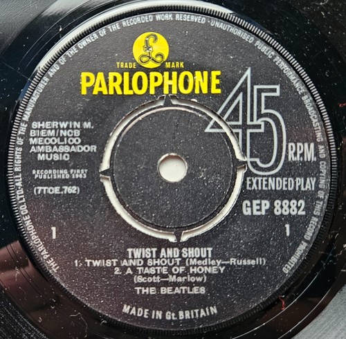 Rare beatles twist and shout - rare,