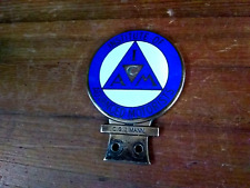 ORIGINAL COMMERCIAL INSTITUTE OF ADVANCED MOTORISTS ENAMEL BADGE, BADGE BAR FIT
