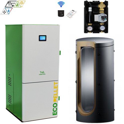 Robin wood pellet boiler - wood, 12