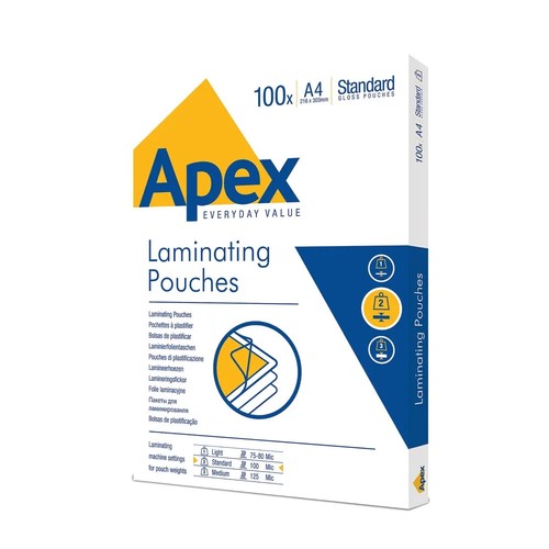 Laminating pouches gloss 2x - laminating,