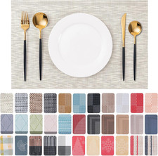 Placemats Set of 4 Washable