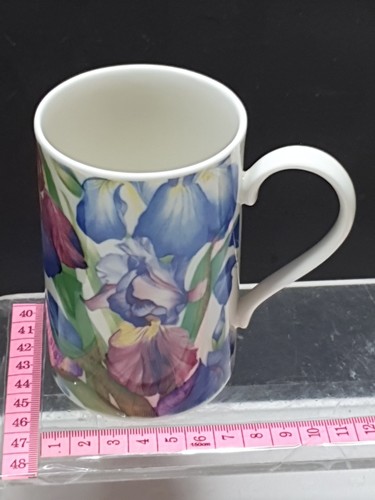 Dunoon china mug flowers - dunoon,