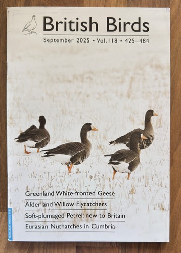 British birds journal magazine - british,
