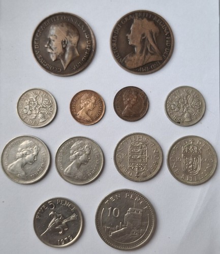 Joblot old english - english, coins