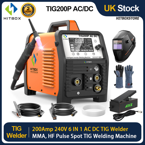 Hitbox 6in1 tig - tig/mma, welder