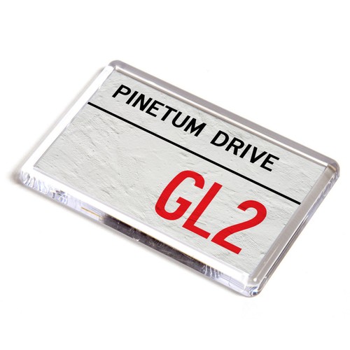 Fridge magnet pinetum drive - fridge,