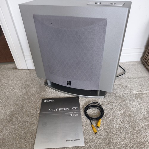 Yamaha silver subwoofer system - silver,