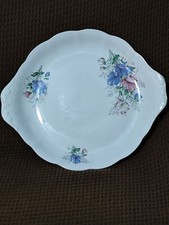 Royal Albert bone china England Friendship series Sweet Pea Cake Plate
