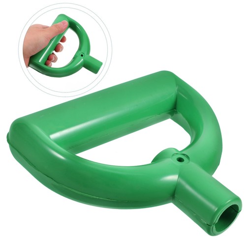 Green plastic cart push - plastic,