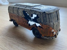 VW Orange Camper Van Aquarium