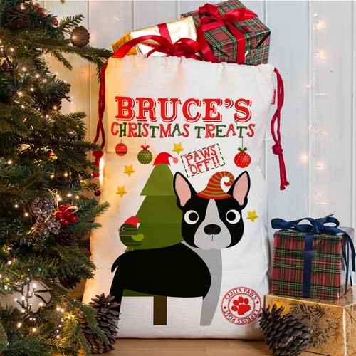 Personalised dog christmas - personalised,