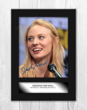 Deborah Ann Woll A4 signed