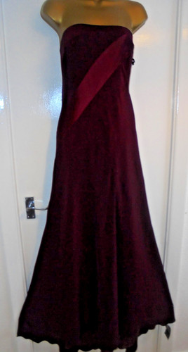 Debut plum long prom - ,