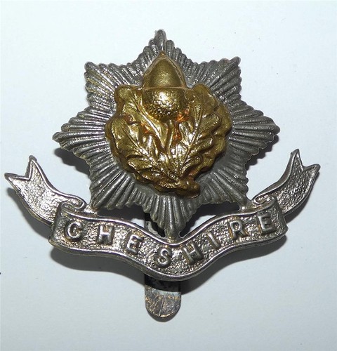 Ww1 cheshire regiment cap - ww1,