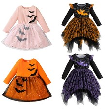 Girls Bat Halloween Costume