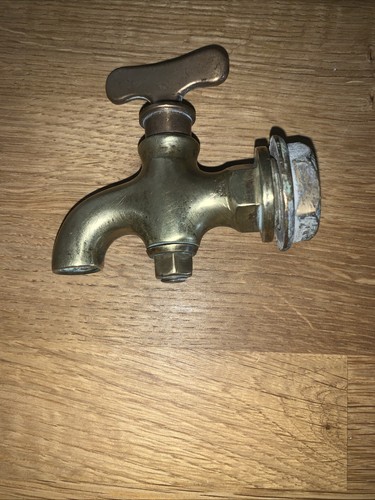 Vintage brass tap small - vintage,