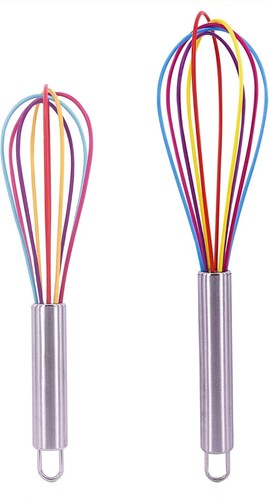 Pcs silicone whisk set mini - silicone,