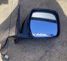 Toyota Hi-Ace 1996-2010 Manual Door Wing Mirror Black, Drivers Side (right)