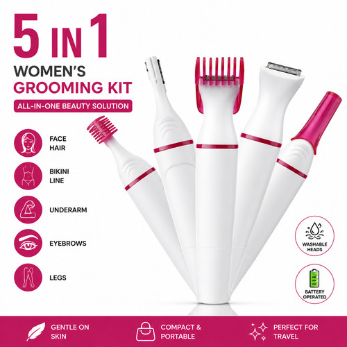 Electric women shaver - 5, in
