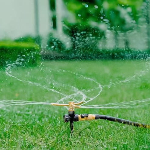 Motion sensor sprinkler - sensor, with