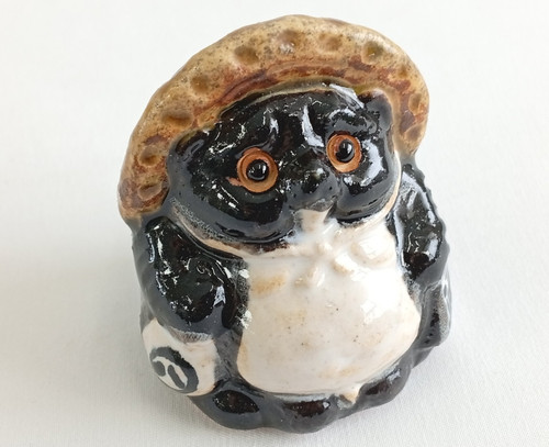 Shigaraki ware mini tanuki - shigaraki,