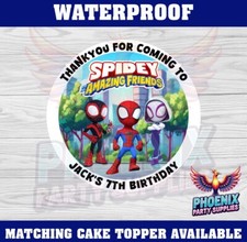 PERSONALISED SPIDEY AND